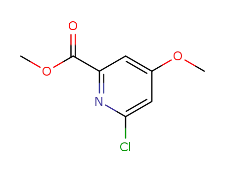 Molecular Structure of 204378-41-6 (methyl 6-chloro-4-methoxypicolinate)