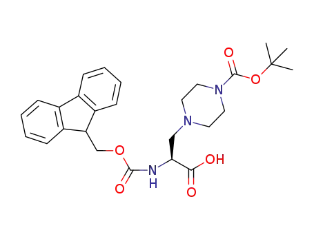 Fmoc-beta-(1-piperazinyl)-Ala(Boc)-OH