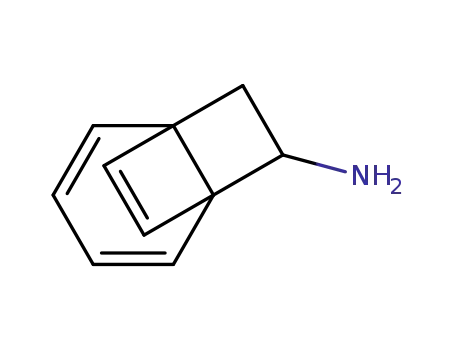Tricyclo[4.2.2.01,6]deca-2,4,9-trien-7-amine (9CI)