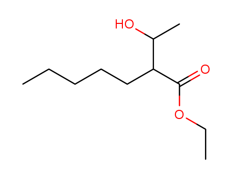 Heptanoic acid,2-(1-hydroxyethyl)-, ethyl ester cas  1729-68-6