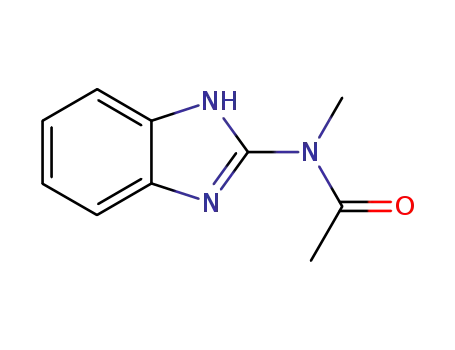 Acetamide, N-2-benzimidazolyl-N-methyl- (8CI)