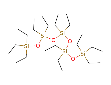 Molecular Structure of 2031-78-9 (pentasiloxane, 1,1,1,3,3,5,5,7,7,9,9,9-dodecaethyl-)