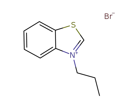 Molecular Structure of 172304-76-6 (3-propylbenzo[d]thiazol-3-iuM broMide)