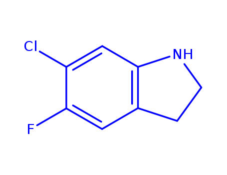 6-chloro-5-fluoro-2,3-dihydro-1H-indole