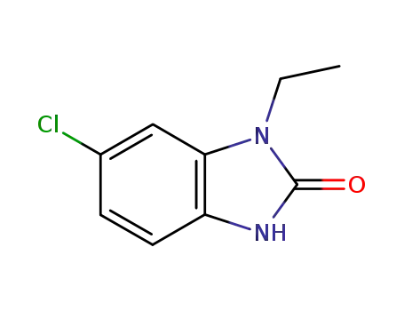 Molecular Structure of 2033-31-0 (2H-Benzimidazol-2-one,6-chloro-1-ethyl-1,3-dihydro-(9CI))