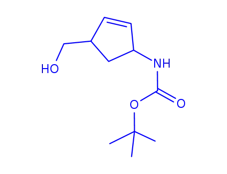카르밤산, [4-(히드록시메틸)-2-시클로펜텐-1-일]-, 1,1-디메틸에틸