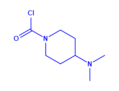 1-Piperidinecarbonylchloride,4-(dimethylamino)-(9CI)
