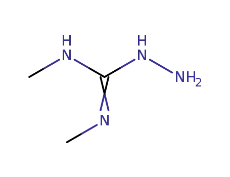 Molecular Structure of 72309-95-6 (<i>N</i>-amino-<i>N</i>',<i>N</i>''-dimethyl-guanidine)