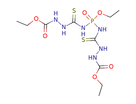 2,3,5,7,9,10-Hexaaza-6-phosphaundecanedioicacid, 6-ethoxy-4,8-dithioxo-, diethyl ester, 6-oxide (9CI) cas  20446-92-8
