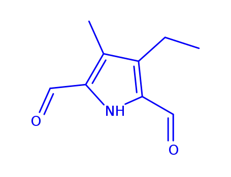 1H-Pyrrole-2,5-dicarboxaldehyde,3-ethyl-4-methyl-(9CI)
