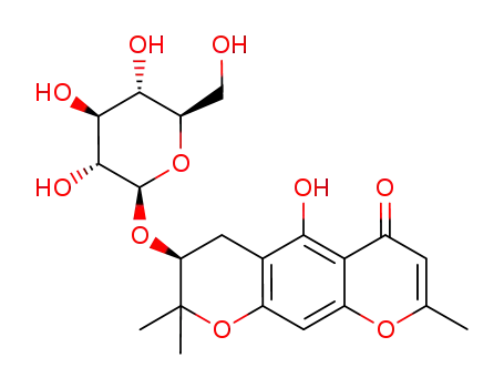 Molecular Structure of 80681-44-3 (SEC-O-GLUCOSYLHAMAUDOL)