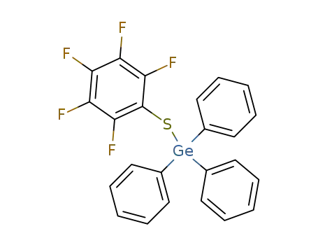 [(Pentafluorophenyl)thio]triphenylgermane
