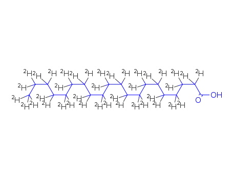 Molecular Structure of 39756-32-6 (EICOSANOIC-D39 ACID)