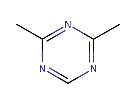Molecular Structure of 1722-15-2 (2,4-dimethyl-1,3,5-triazine)
