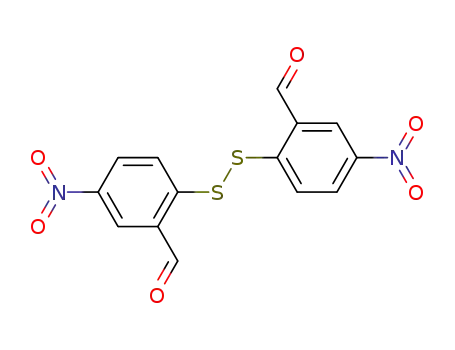 5,5'-dinitro-2,2'-disulfanediyl-bis-benzaldehyde