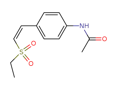 N-[4-[(E)-2-ethylsulfonylethenyl]phenyl]acetamide
