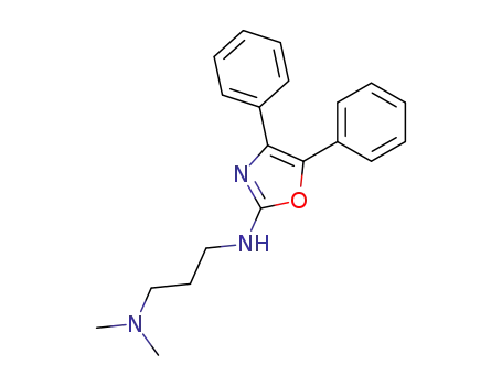 Oxazole, 2-((3-(dimethylamino)propyl)amino)-4,5-diphenyl-
