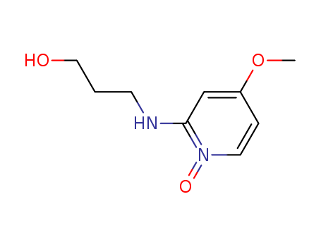 1-Propanol,3-[(4-methoxy-1-oxido-2-pyridinyl)amino]-(9CI)