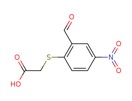 (2-formyl-4-nitro-phenylsulfanyl)-acetic acid