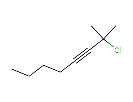 2-chloro-2-methyl-3-octyne