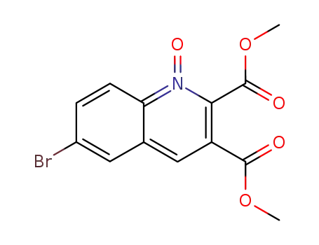 6-Bromo-1-oxy-quinoline-2,3-dicarboxylic acid dimethyl ester