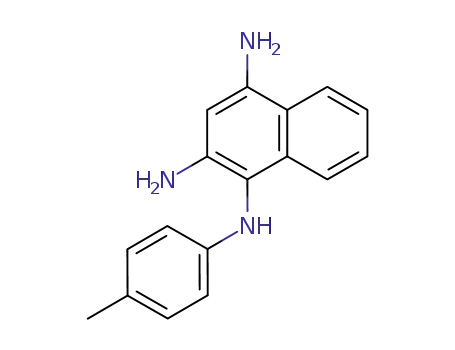 <i>N</i><sup>1</sup>-<i>p</i>-tolyl-naphthalene-1,2,4-triyltriamine