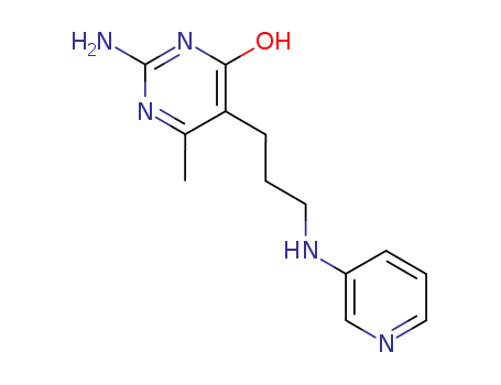 4(3H)-Pyrimidinone,2-amino-6-methyl-5-[3-(3-pyridinylamino)propyl]- cas  17225-18-2