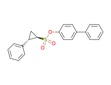 Molecular Structure of 17299-21-7 (biphenyl-4-yl 2-phenylcyclopropanesulfonate)