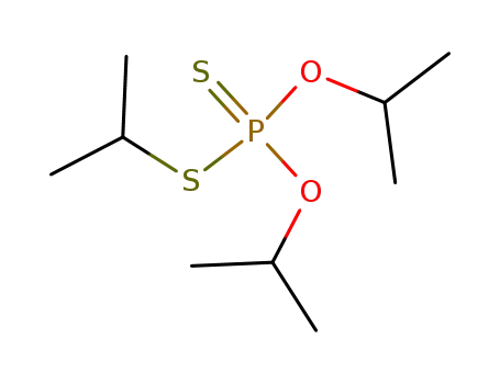 Molecular Structure of 20442-31-3 (O,O,S-tripropan-2-yl phosphorodithioate)