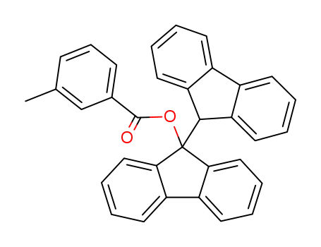 3-Methyl-benzoic acid 9'H-[9,9']bifluorenyl-9-yl ester