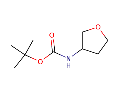 카르밤산, (테트라하이드로-3-푸라닐)-, 1,1-디메틸에틸 에스테르(9CI)