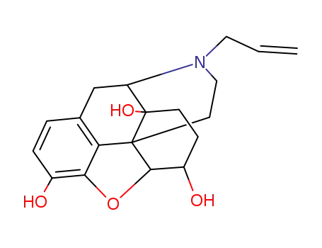 Molecular Structure of 53154-12-4 (6 beta-naloxol)