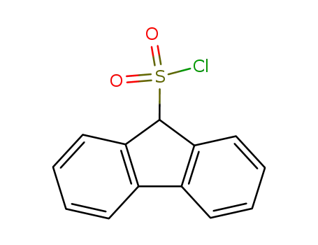 Molecular Structure of 20449-15-4 (9H-fluorene-9-sulfonyl chloride)
