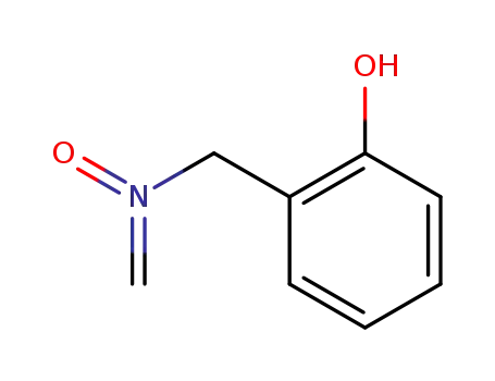 Molecular Structure of 203731-16-2 (Phenol, 2-[(methyleneoxidoamino)methyl]- (9CI))