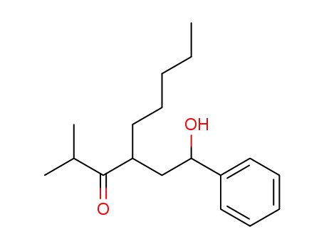 2-Methyl-4-pentyl-6-phenylhexan-6-ol-3-on