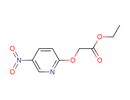 Molecular Structure of 392670-15-4 ((5-Nitro-pyridin-2-yloxy)-acetic acid ethyl ester)