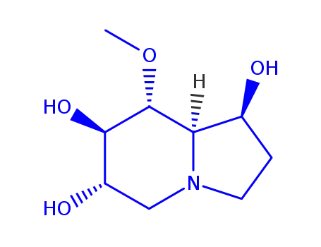 1,6,7-Indolizinetriol, octahydro-8-methoxy-, 1S-(1.alpha.,6.beta.,7.alpha.,8.beta.,8a.beta.)-