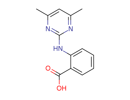 Best price/ 2-[(4,6-Dimethylpyrimidin-2-yl)amino]benzoic acid  CAS NO.17174-03-7