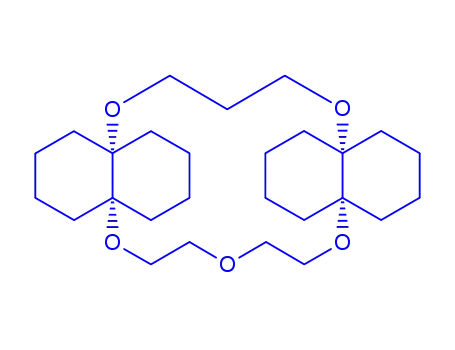 Molecular Structure of 172883-29-3 (2,3:11,12-DIDECALINO-16-CROWN-5)