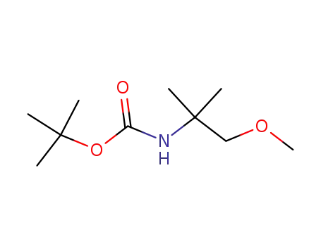 Carbamic acid, (2-methoxy-1,1-dimethylethyl)-, 1,1-dimethylethyl ester (9CI)