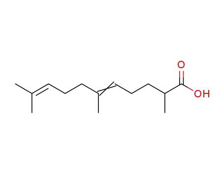 2,6,10-trimethyl-undeca-5,9-dienoic acid