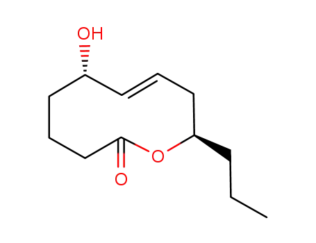 (6S,7E)-6-hydroxy-10-propyl-3,4,5,6,9,10-hexahydro-2H-oxecin-2-one