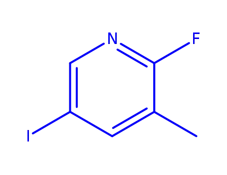 Molecular Structure of 205245-17-6 (2-FLUORO-5-IODO-3-PICOLINE)