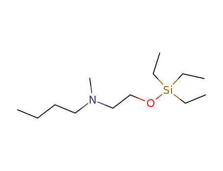 1-triethylsilyloxy-2-(methylbutylamino)ethane