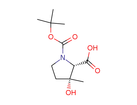 (2S,3R)-1-(tert-butoxycarbonyl)-2-carboxy-3-hydroxy-3-methylpyrrolidine