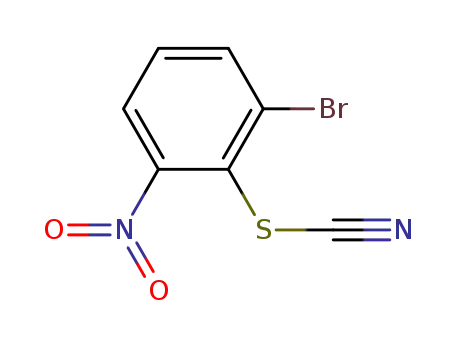 1-bromo-3-nitro-2-thiocyanato-benzene