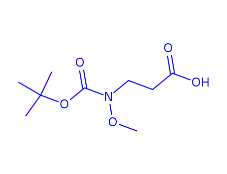 3-((tert-Butoxycarbonyl)(methoxy)amino)propanoic acid 172299-81-9