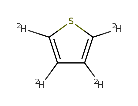 Molecular Structure of 2036-39-7 (THIOPHENE-D4)