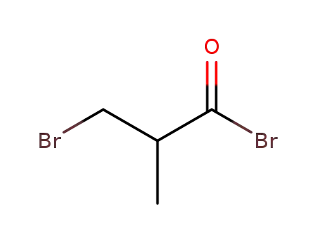 Molecular Structure of 56970-80-0 (2-bromomethylpropionyl bromide)