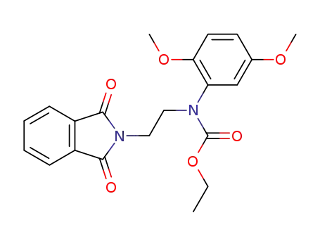 ethyl (2,5-dimethoxyphenyl)[2-(1,3-dioxo-1,3-dihydro-2H-isoindol-2-yl)ethyl]carbamate